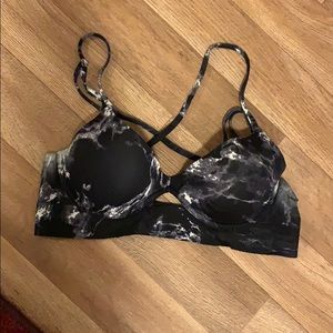 Marbled bra